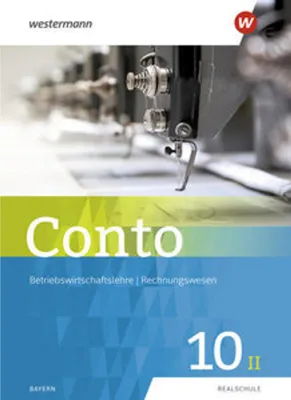 Produktbild von Conto 10II. Schulbuch. Für Realschulen in Bayern