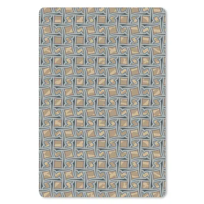 Obrázek produktu pro Podložka pod myš - Hnědá - Vzory - Geometrie - 18x27cm - Podložka pod myš