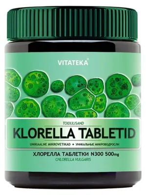 Obrázok produktu pre Chlorella 500 mg — 300 tabliet — Vitateka