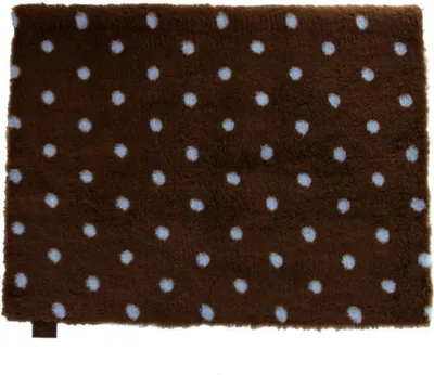 Produktbild von Vetbed Isobed SL braun blau DOTS aus England 150 x 100 cm