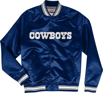 Produktbild von Mitchell & Ness NFL Lightweight Satin Jacket Dallas Cowboys navy XL