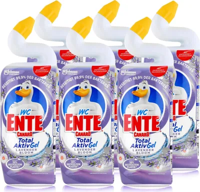 Produktbild von WC Ente WC-Reiniger Total AktivGel Lavender Bloom 750ml (6er Pack)