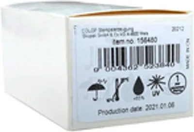 Produktbild von COLOP 156480 - Bürokleinmaterial - 85,5x54 mm - Weiß - 50er