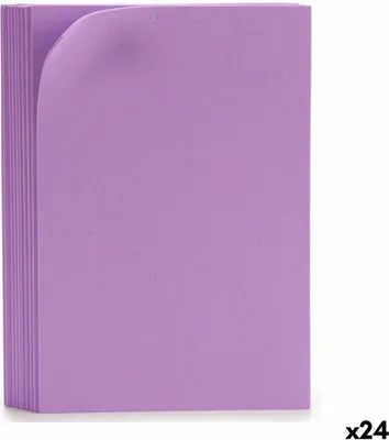 Produktbild von Moosgummi Violett 30 x 2 x 20 cm (24 Stück)