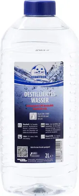 Produktbild von Robbyrob Destilliertes Wasser 2L Flasche 420 Stk