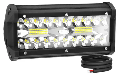 Imagen del producto de LILIIN, 6 faros LED de 120W, 6 pulgadas, faros auxiliares Cree para todoterreno, 10-30V, 40.500 lúmenes, focos, juego de 6 unidades