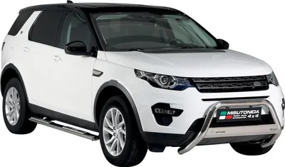 Image de Marchepieds Latéraux pour Land Rover Discovery Sport 2014-2018 Acier Inox Argent