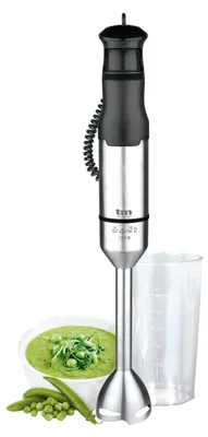 Produktbild von TM Electron TMPBA016, Pürierstab, 0,6 l, 0,75 m, 1200 W, Schwarz, Edelstahl