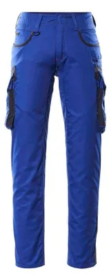 Produktbild von MASCOT® Unique Hose mit Schenkeltaschen Kornblau/Schwarzblau 82C56 16279-230-11010
