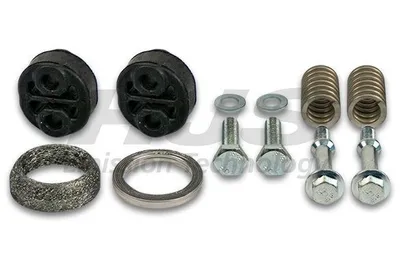 Produktbild von HJS 82 48 8050 Montagesatz Auspuffanlage Abgasanlage für TOYOTA AYGO (PAB4, KGB4) für CITROËN C1 II (PA, PS) passend für PEUGEOT 108