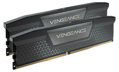 Produktbild von DIMM 32 GB DDR5-6000 (2x 16 GB) Dual-Kit (schwarz, CMK32GX5M2B6000C30, Vengeance, INTEL XMP)