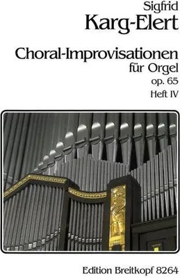 Produktbild von 36 Choralimprovisationen op.65 Band 4für Orgel