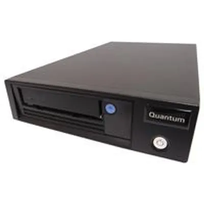 Produktbild von Quantum LSC33-ATDX-L8NA, Speicherlaufwerk, Bandkartusche, Serial Attached SCSI (SAS), 2.5:1, LTO, Schwarz