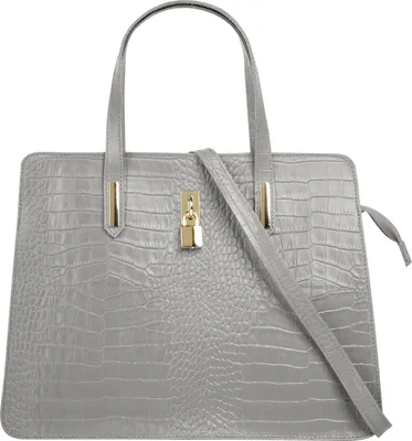 Produktbild von Cluty Handtasche Damen 021321 grau