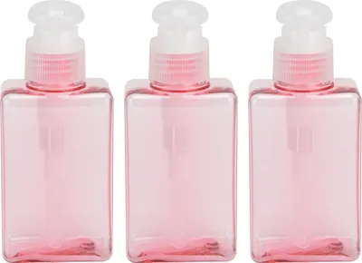 Produktbild von 3 STÜCKE 100 ml Nachfüllbare Leere Pumpflasche Aus Kunststoff Lotion Seifenspender Flüssigkeitsbehälter Für Shampoo Duschgel