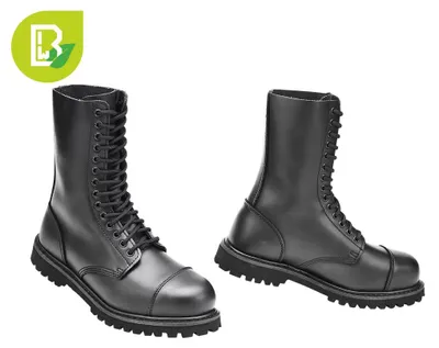 Zdjęcie produktu dla Męskie buty Brandit Vegantom 14 Eyelet czarne - 44 sznurowane
