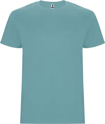 Immagine prodotto di Roly CA6681 | Maglietta Stafford - Collo a doppio strato - Colore: Dusty Blue 267 - Taglia: S