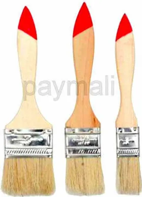 Produktbild von 3 tlg. Pinselset Flachpinsel Lackierpinsel Lasurpinsel Pinsel Malerpinsel Set