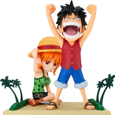 Produktbild von One Piece: WCF Log Stories - Luffy & Nami Figur