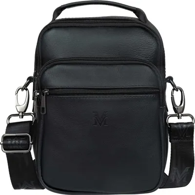 Produktbild von VerMari Flinta Herren Ledertasche Schwarz