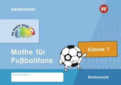 Obrázok produktu pre DIE BUNTE REIHE - Mathematik. Mathe für Fußballfans, Klasse 1