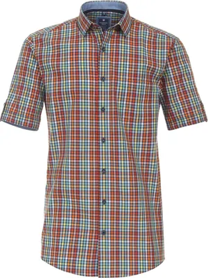 Produktbild von REDMOND Kurzarmhemd Bunt kariert 3XL