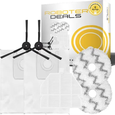 Produktbild von Zubehör Set, Ersatzteile Kit für Roidmi EVA (2x Beutel, 2x Seitenbürste, 2x Filter, 2x Pad)