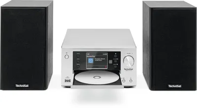 Image de TechniSat VIOLA 710 CD IR | Chaîne Hi-Fi compacte avec DAB+, lecteur CD | argenté