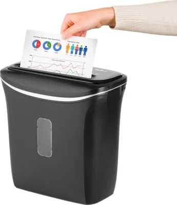 Zdjęcie produktu dla Niszczarka do papieru dokumentów mocna wydajna 12l