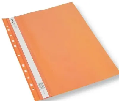 Obrázek produktu pro Pořadač A4 s perforací, oranžový (20 ks) – Penword