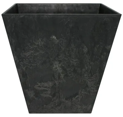 Produktbild von Ter Steege Blumentopf/Pflanztopf - Kunststoff - schwarz - D35