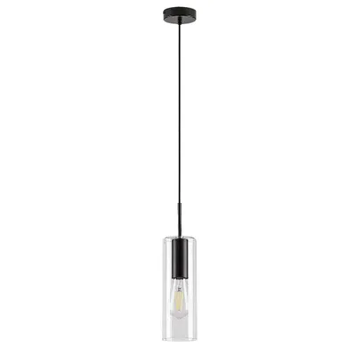 Immagine prodotto di Rabalux 72049 Lampada a sospensione 1 spot Esta, E27, nero, rotonda, moderna, ø90mm