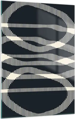 Produktbild von Bilder auf glas - Einteilig - Abstraktion künstlerisch kreativ - 50x70cm - Glasbilder - Wandbilder - Bilder - Wanddekoration aus Glas - Glas Bilder - Wandbild auf Glas - GPA50x70-4943