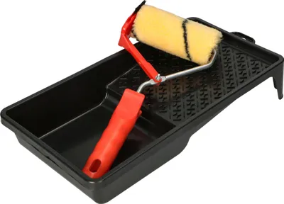 Zdjęcie produktu dla Walek malarski KOTARBAU® 10 cm z kuweta do malowania z separacja kolorów