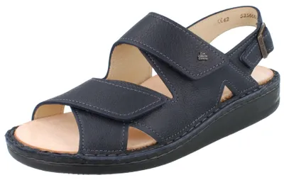 Produktbild von FINN COMFORT Toro Soft Herren Sandale dunkelblau Glattleder - Größe: 47