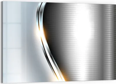 Produktbild von DEQORI Magnettafel Glas 60x40 cm 'Elegantes Vektordesign' beschreibbar Whiteboard