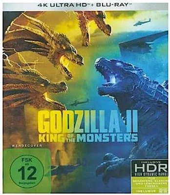 Produktbild von Godzilla II: King of the Monsters 4K Ultra-HD Blu-ray