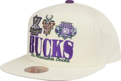 Zdjęcie produktu dla Czapka Mitchell & Ness Snapback Cap - RETRO FRAME Milwaukee Bucks