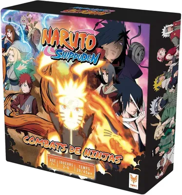 Immagine prodotto di Naruto gioco da tavolo Battaglie ninja *versione francese*