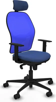 Immagine prodotto di Sedia da ufficio con poggiatesta Piqueras y Crespo 1D036N2 Blu navy