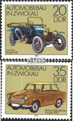 Produktbild von Briefmarken DDR 1979 Mi 2412-2413 (kompl.Ausgabe) postfrisch Automobilbau in Zwickau