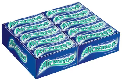 Immagine prodotto di AIRWAVES Mentolo Eucalipto 2x15x10 pastiglie - 30 confezioni (SK)