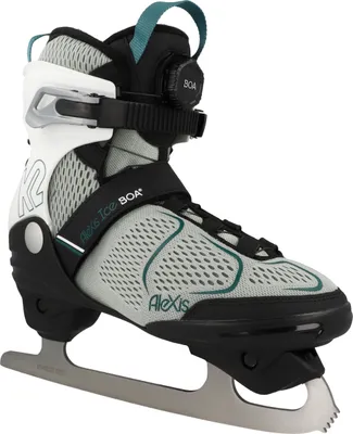 Zdjęcie produktu dla Łyżwy K2 ALEXIS ICE BOA FB, damskie, rozmiar 38, szaro-niebieskie