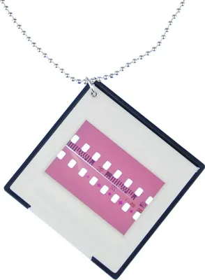 Produktbild von Dia Kette Halskette Miniblings 80cm Foto Retro Upcycling Fotografie Diafilm Rahmne