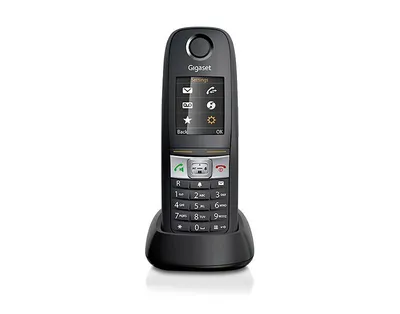 Produktbild von Gigaset E630H Strahlungsarmes Mobilteil, Farbdisplay, Rufnummernanzeige, Freisprechfunktion, Babyfon-Funktion, DECT