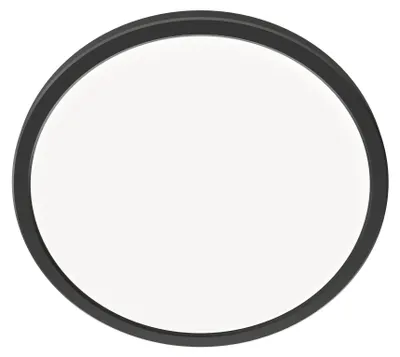 Produktbild von Ledvion LED Deckenleuchte Schwarz Ø29cm 18W 2700K 1620 lm IP44