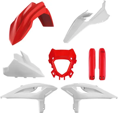 Produktbild von POLISPORT 8 Verkleidungskit Weiß/Rot für Beta RR