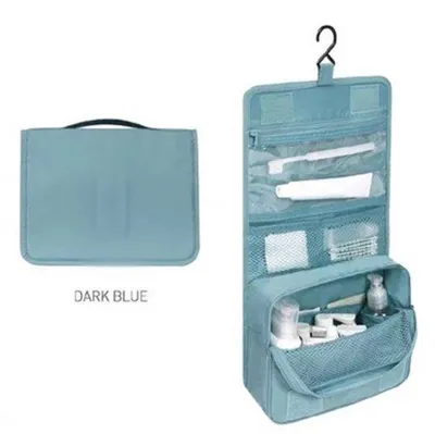 Immagine prodotto di Borsa da toilette unisex, 42*24*8 cm, borsa per il trucco, con gancio, impermeabile.