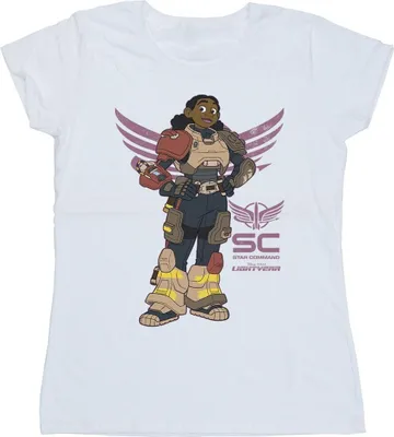 Produktbild von Disney - "Lightyear Star Command" T-Shirt für Damen BI29183 (S) (Weiß)