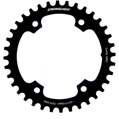 Image de Plateau Stronglight GRX, 38 dents, entraxe 110 mm, profil Narrow-Wide.